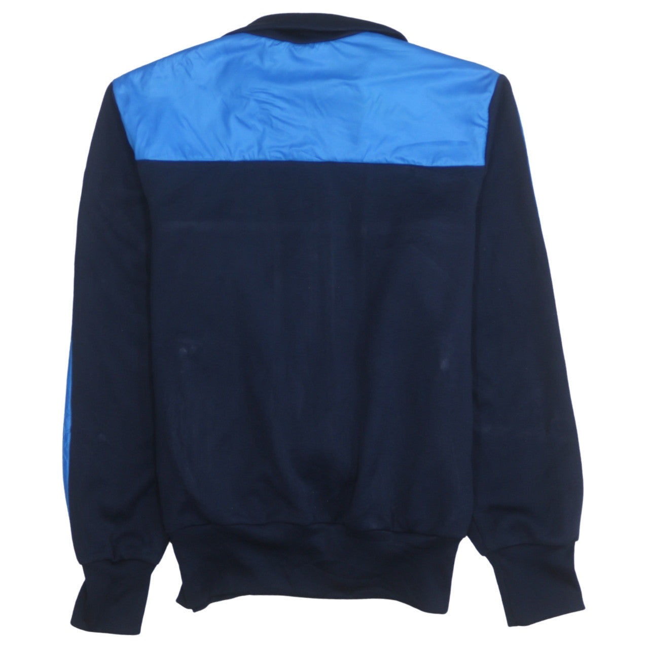 Adidas Men's Blue White Track Jacket M Regular Fit Full Zip Retro Style