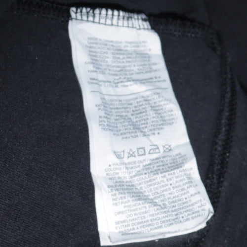 Nike Mens Black L Crew Neck Pullover Sweatshirt