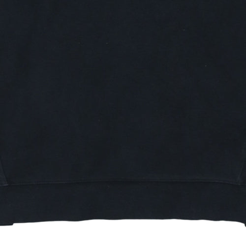 Nike Mens Black L Crew Neck Pullover Sweatshirt