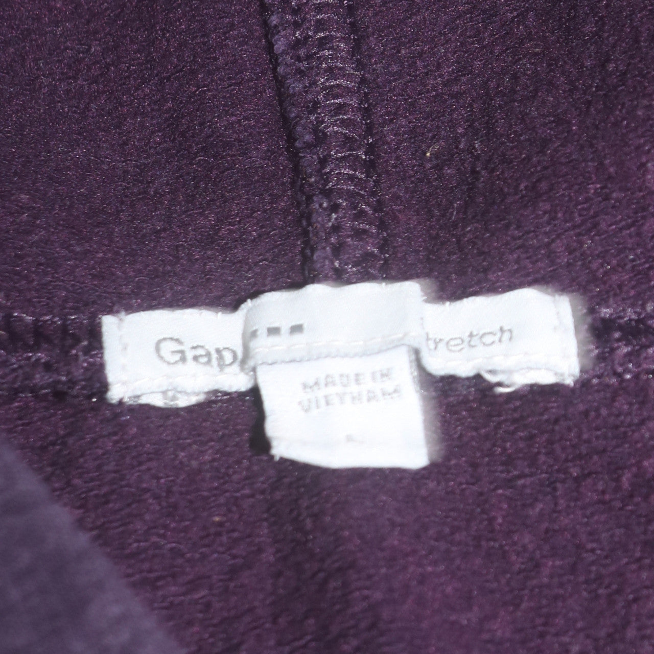 GAP Womens Navy Blue Pullover Hoodie Size L Cotton Blend