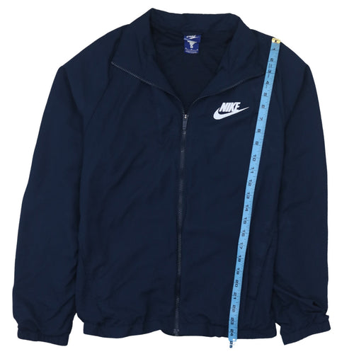 Nike Men's Blue M Track Jacket Full Zip Lightweight Activewear