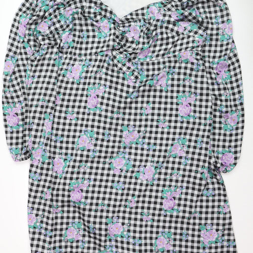 Simply Be Women’s Multicoloured Size 26 A-Line Knee Dress