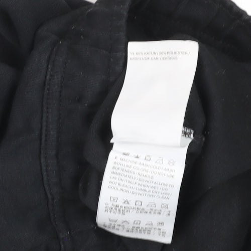 Nike Boys Black XL Jogger Sweatpants Tapered Fleece Trousers