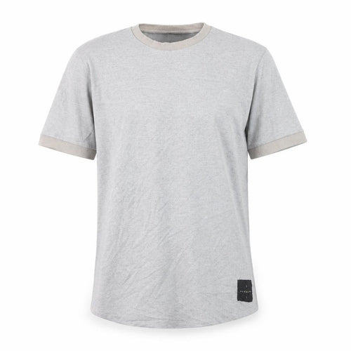 Hermano Men's Grey Short Sleeve Crew Neck T-Shirt Size L