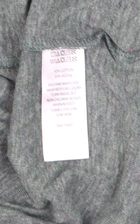 Rachel Zoe Women's Green Roll Neck Long Sleeve Jersey Top M