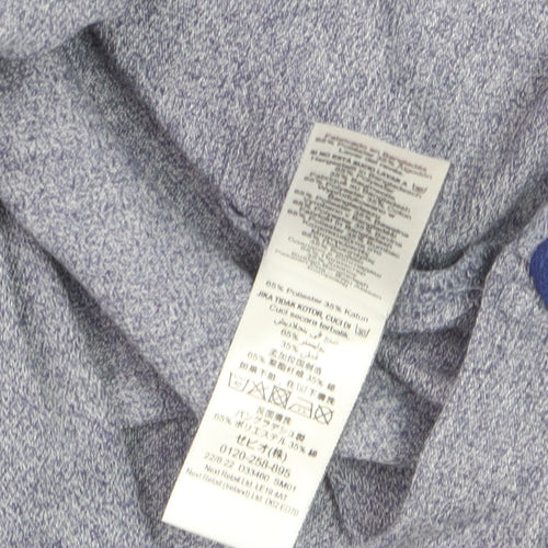 Next Men's Blue Regular Fit Tall Polo Shirt Size L