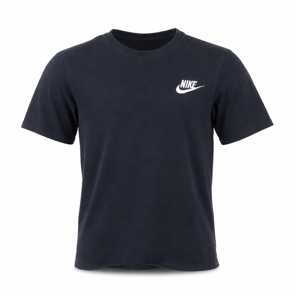 Nike Boys Black Cotton Crew Neck Short Sleeve Sports T-Shirt Size S