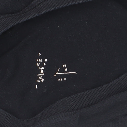 Nike Boys Black Cotton Crew Neck Short Sleeve Sports T-Shirt Size S