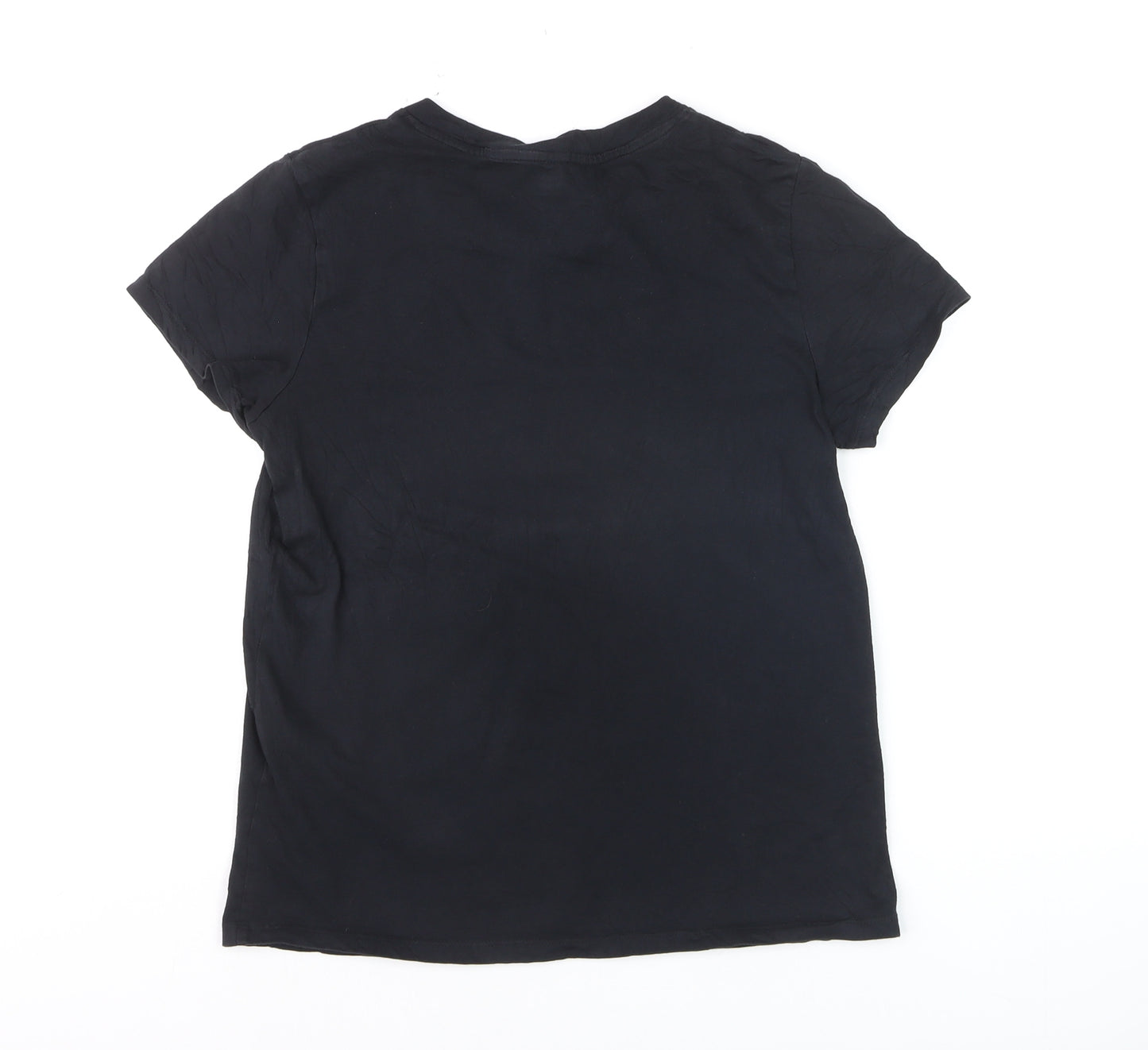Levi's Men's Black Cotton Crew Neck Short Sleeve T-Shirt Size S