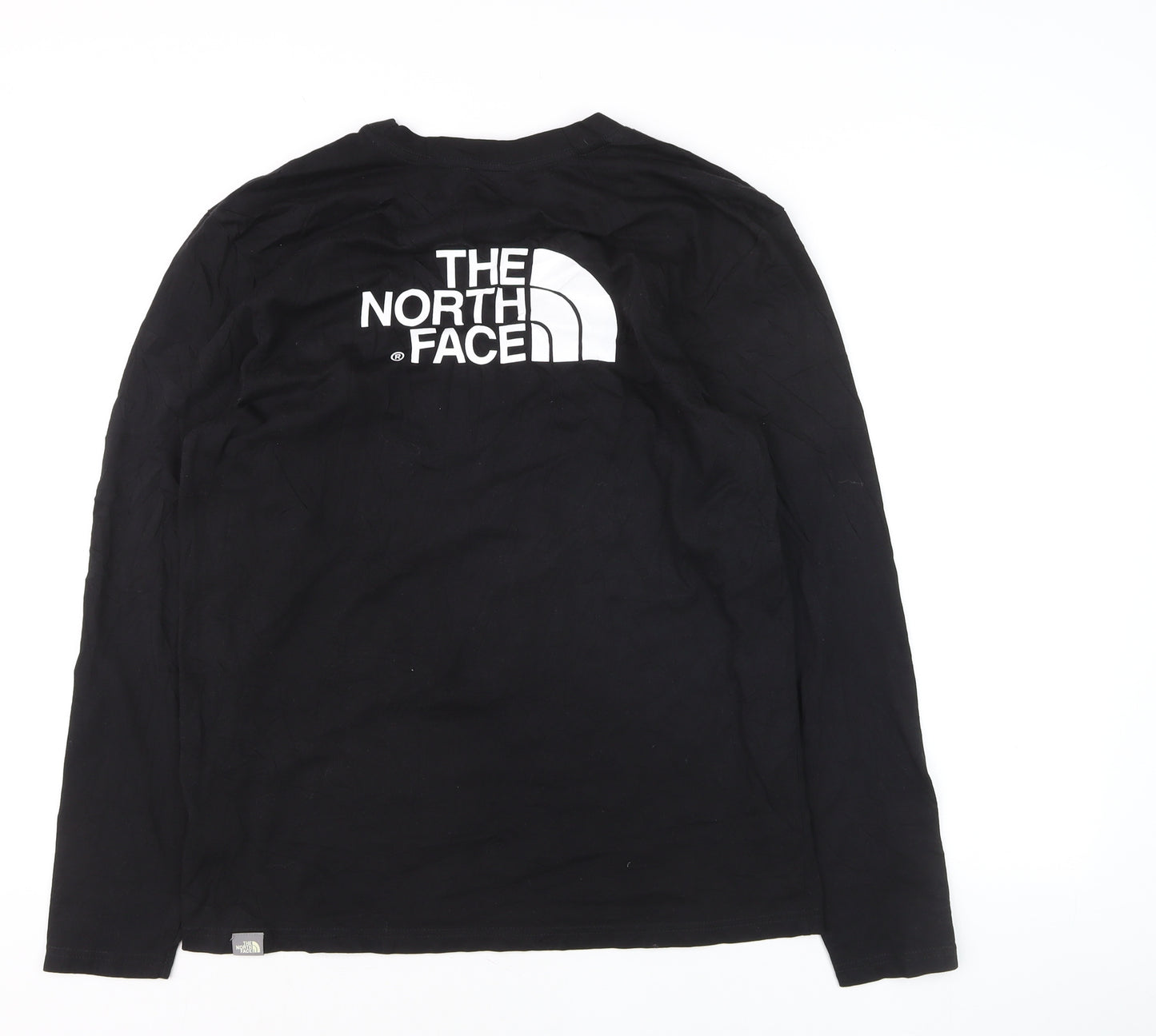 The North Face Men's Black Long Sleeve Cotton Top Size M