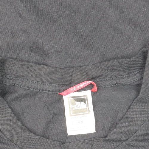 The North Face Men's Black Long Sleeve Cotton Top Size M