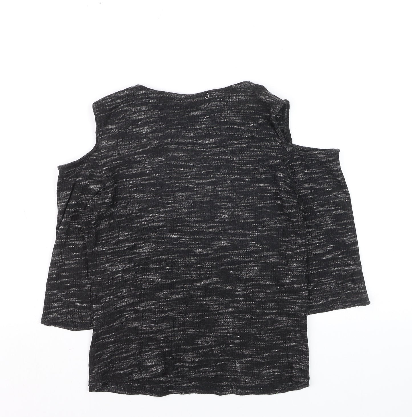 Tammy Girl Black Cold Shoulder Top 14-15 Years Girls Casual Tunic