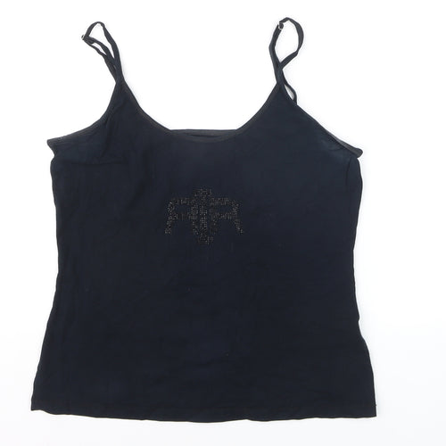 River Island Women’s Black Size 14 Camisole Tank Top