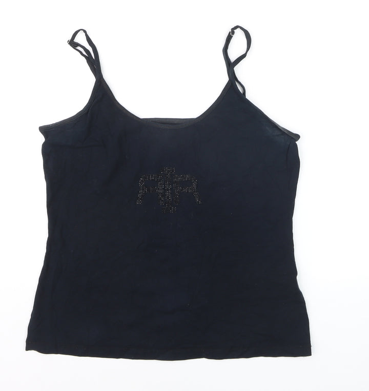 River Island Women’s Black Size 14 Camisole Tank Top