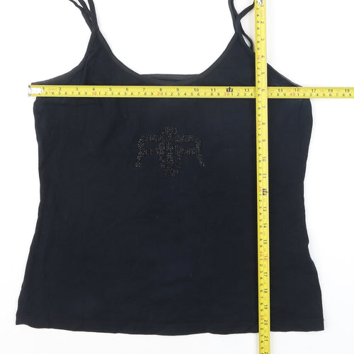 River Island Women’s Black Size 14 Camisole Tank Top