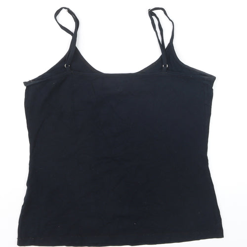 River Island Women’s Black Size 14 Camisole Tank Top