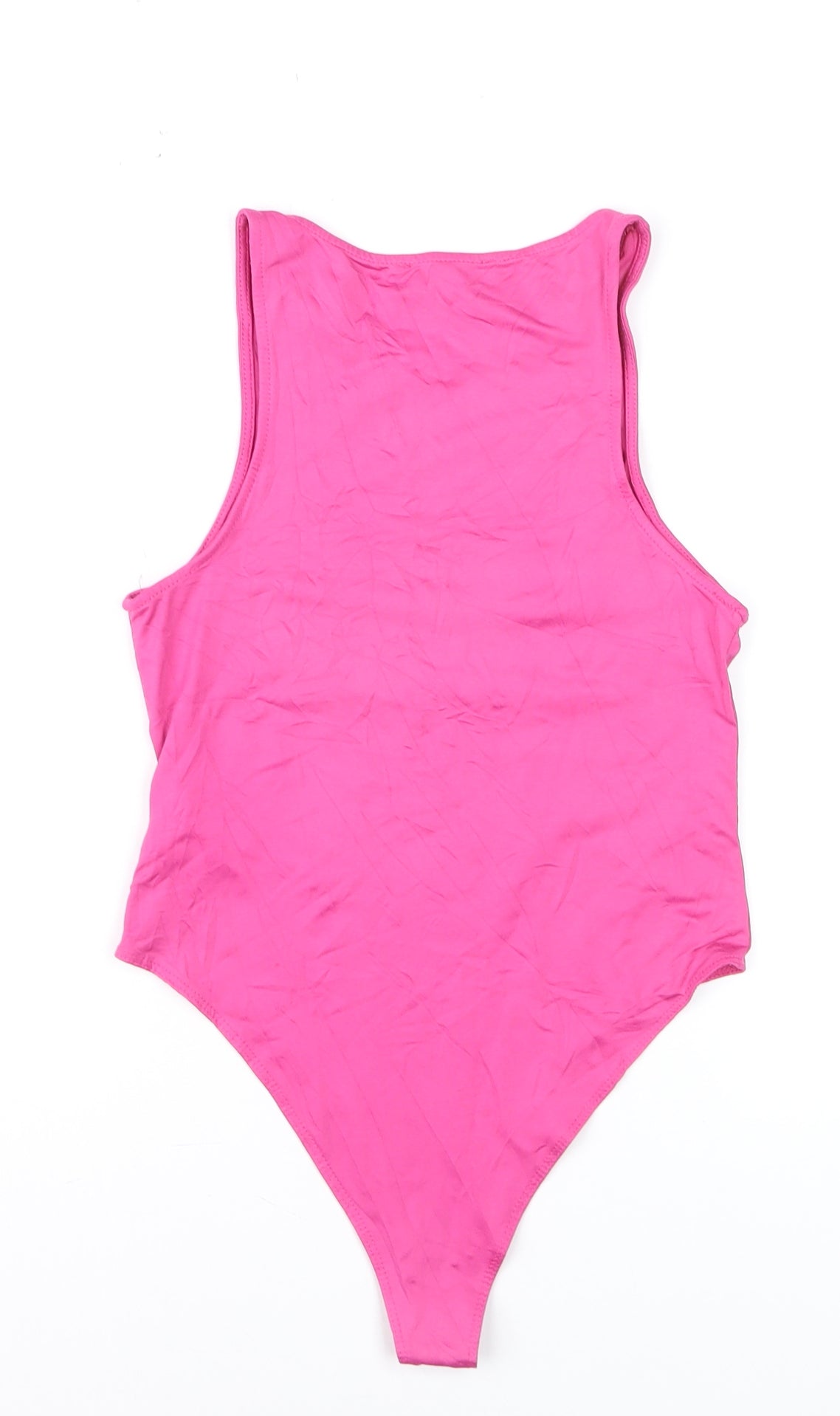 Primark Women’s Pink Sleeveless Cotton Tank Bodysuit Size S