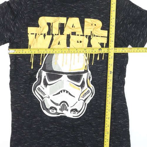 Tu Boys Star Wars Stormtrooper Black Graphic T-Shirt 13 Years