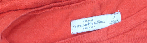 Abercrombie & Fitch Women’s Orange M Basic T-Shirt Free State Of Mind