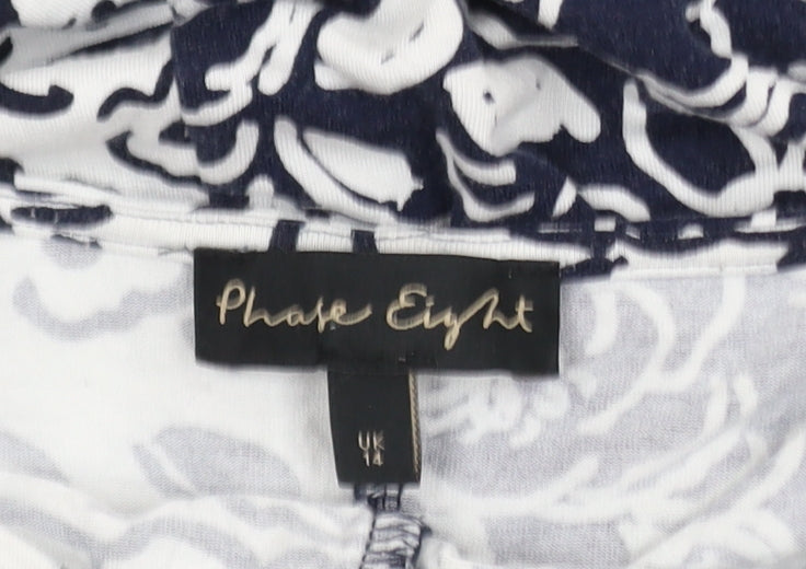 Phase Eight Women’s Multicoloured Floral Tunic Blouse UK 14