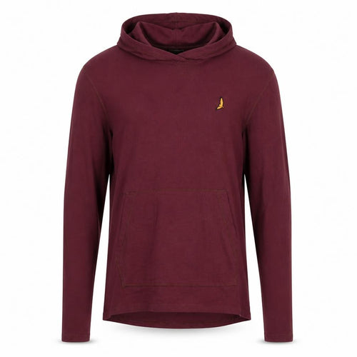Brave Soul Men's Red Pullover Hoodie XS Lightweight Casual