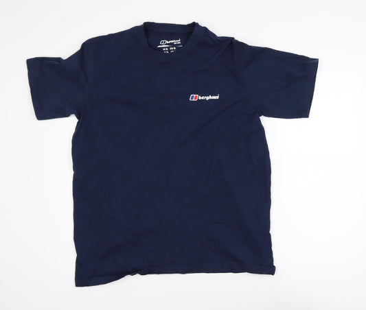 Berghaus Men's Blue XL Organic Cotton Crew Neck T-Shirt