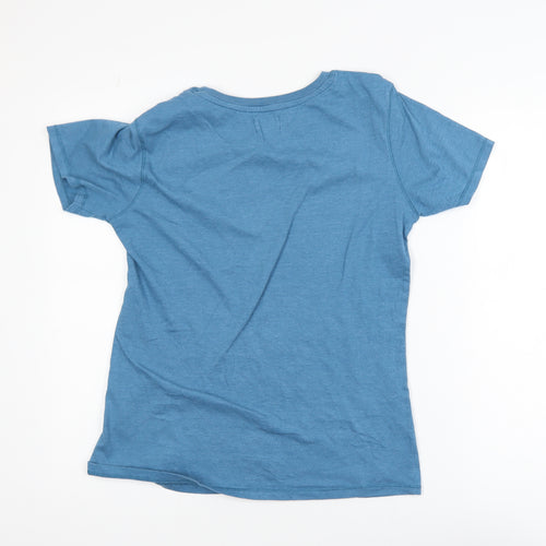 Saltrock Men's Blue Graphic Rock T-Shirt Size S Cotton Blend