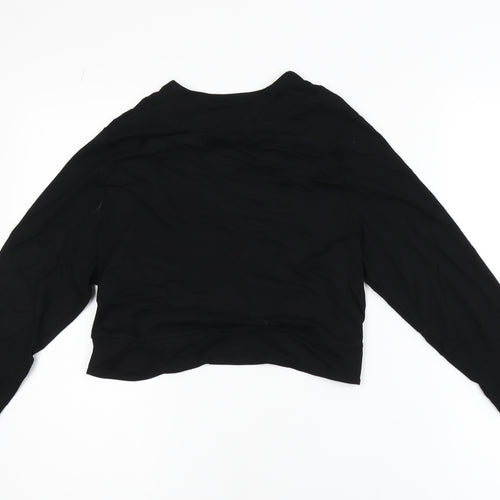Marks and Spencer Women’s Black Cropped Shawl Blazer Size 14