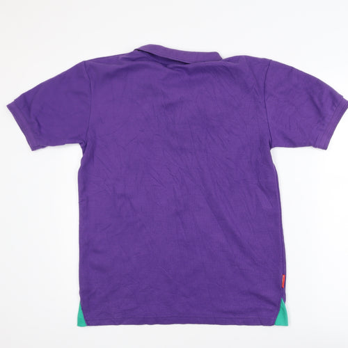 Slazenger Men's Purple Regular Fit Polo Shirt Size S