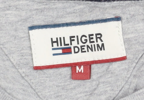 Hilfiger Denim Men's Grey Crew Neck Short Sleeve T-Shirt M
