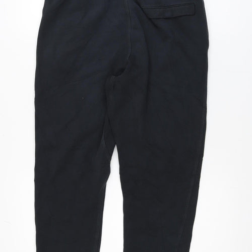 Nike Men's Black Jogger Trousers M Regular Fit Elastic Waist