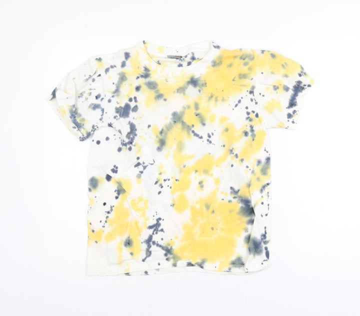 Colosseum Women’s Multicoloured Tie Dye Cotton T-Shirt Size L