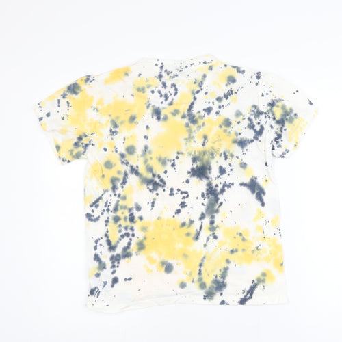 Colosseum Women’s Multicoloured Tie Dye Cotton T-Shirt Size L