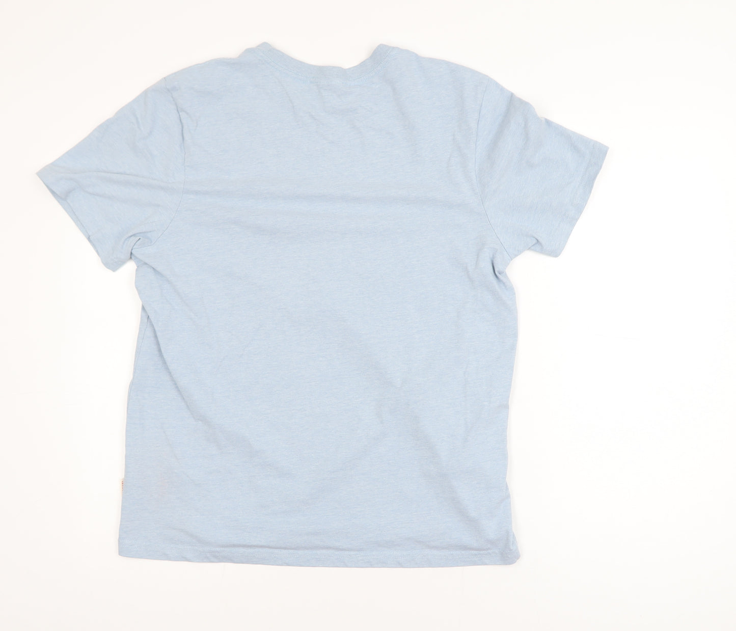 SoulCal & Co Men's Blue Graphic Crew Neck T-Shirt Size M Cotton Blend