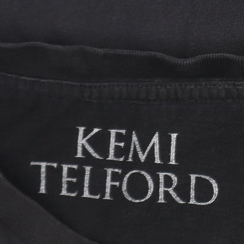 Kemi Telford Men's Black Queen Graphic Band T-Shirt XS