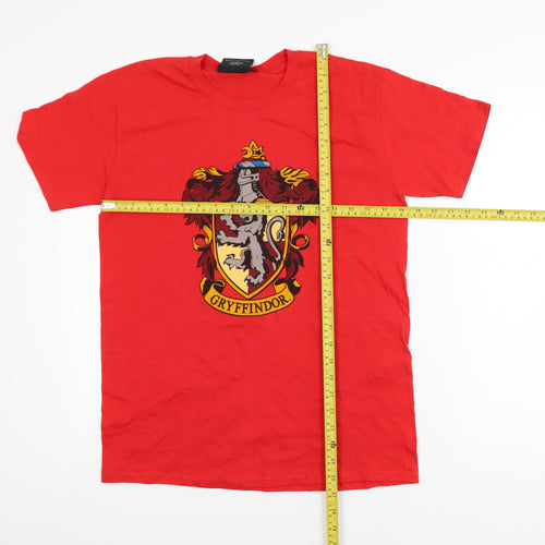 Harry Potter Gryffindor Red Cotton Mens Medium Short Sleeve T-Shirt