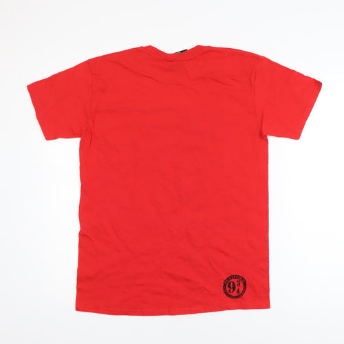 Harry Potter Gryffindor Red Cotton Mens Medium Short Sleeve T-Shirt