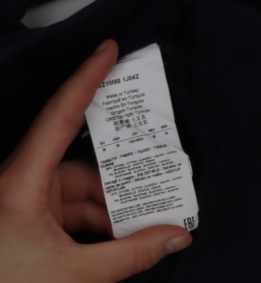 Emporio Armani Men's Blue Crew Neck Pullover Sweatshirt M