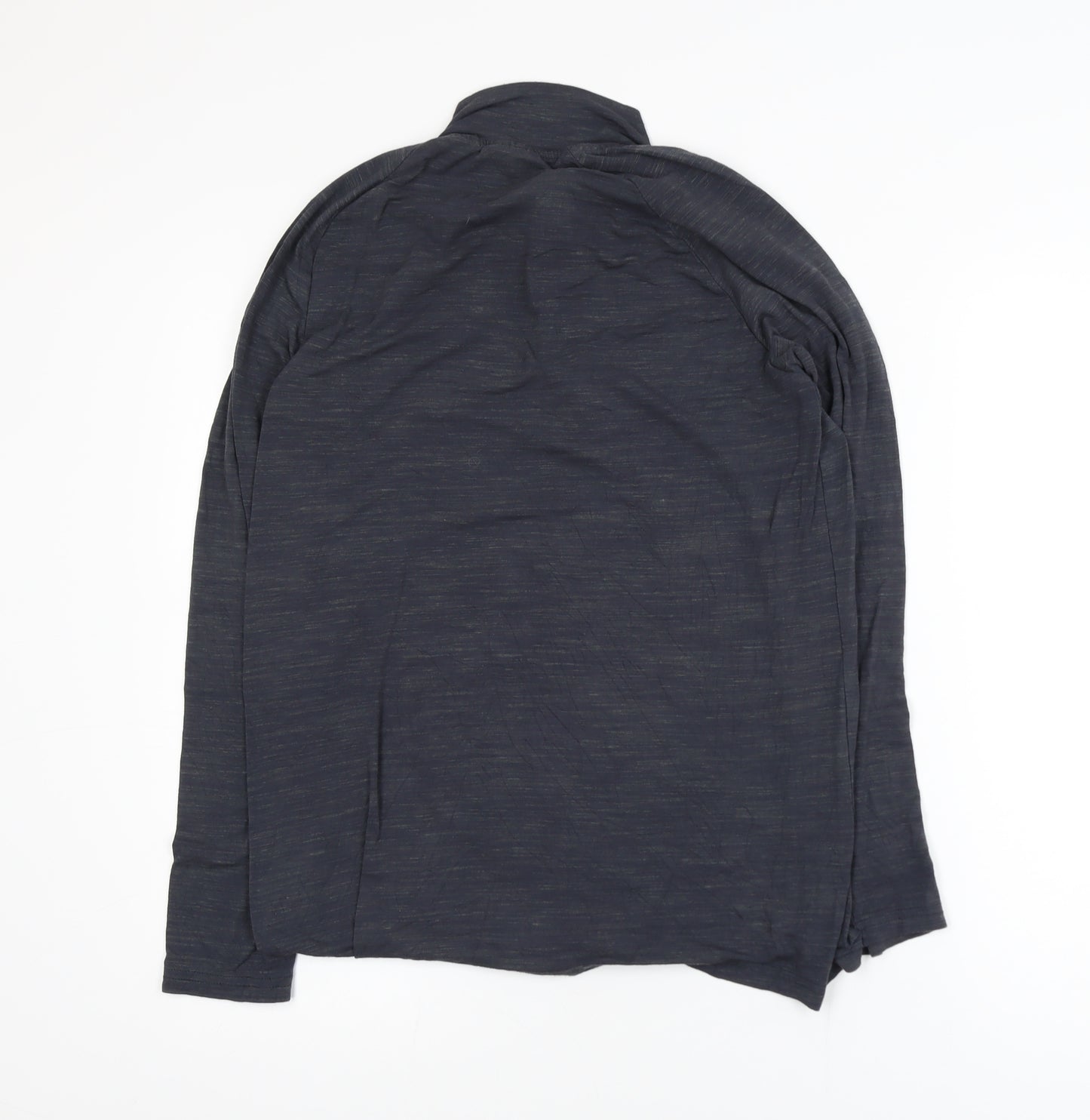 MP Men's Black Medium 1/4 Zip Lightweight Athletic Track Jacket