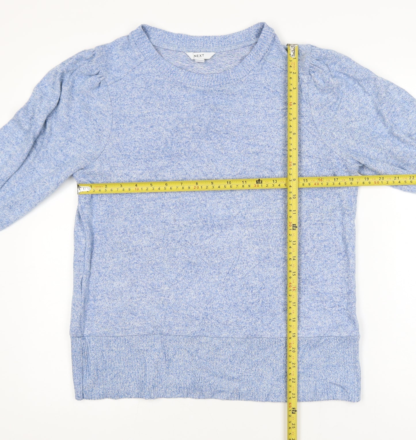 Next Men's Blue Crew Neck Pullover Jumper Size M