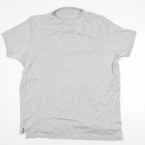 U.S. Polo Assn. Mens Grey XXL Classic Fit Cotton Polo Shirt