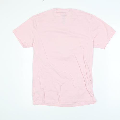 DIFUZED Nerf Pink Women's Small Cotton Crew Neck T-Shirt