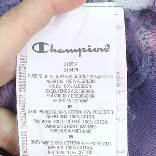 Champion Men’s Multicoloured Henley Sweatshirt Medium