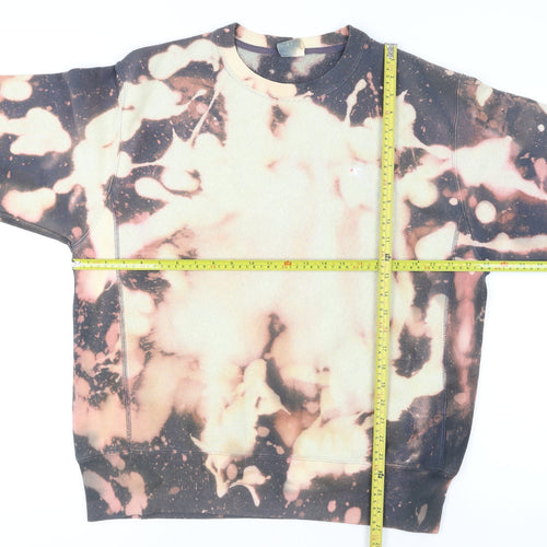 Champion Men's Multicoloured Medium Retro Crew Neck Sweatshirt