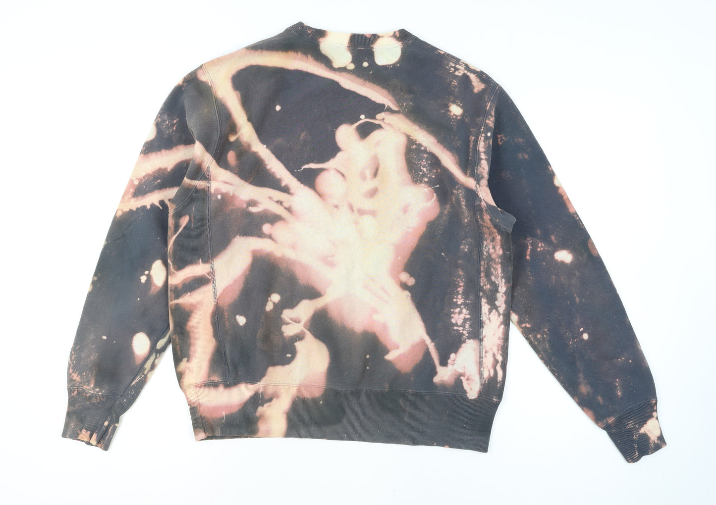 Champion Men's Multicoloured Medium Retro Crew Neck Sweatshirt
