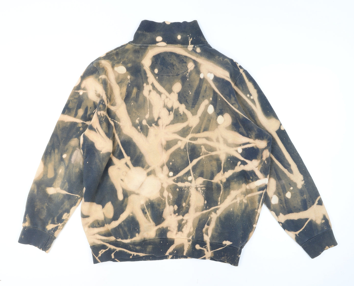 Champion Men's Multicoloured 2XL 1/2 Zip Tie Dye Sweatshirt