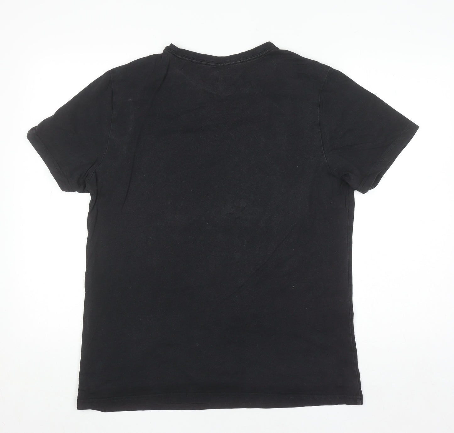 Gorillaz Mens Black Graphic Short Sleeve Cotton T-Shirt M Music Band