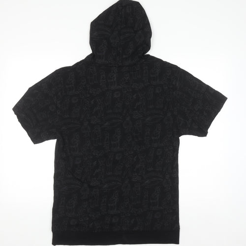 Lootcrate Futurama Men's Black Short Sleeve Pullover Hoodie M