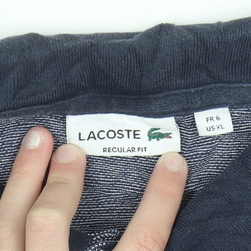 Lacoste Men's Multicoloured Cotton Regular Fit Polo Shirt XL
