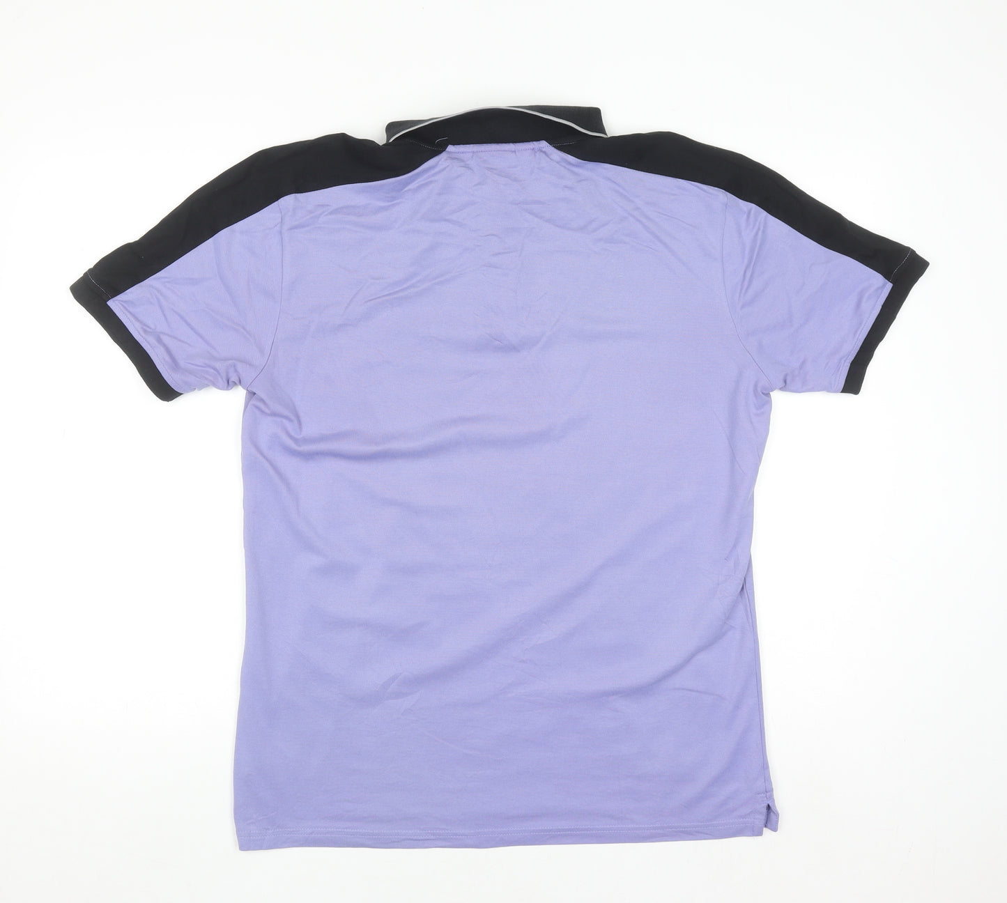 Calvin Klein Golf Men's Purple Black Polo Shirt Size M